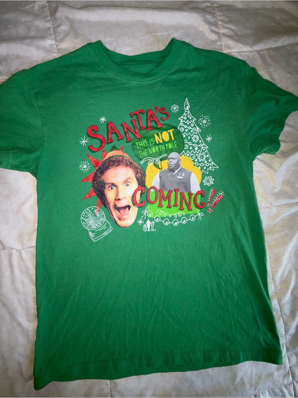 Christmas bundle M elf shirt & Santa pants